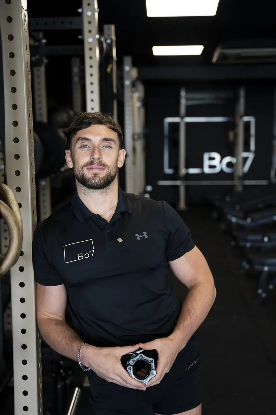 Ryan, founder of Bo7, standing in the Killiney gym
